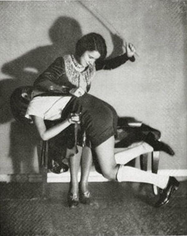 14P Vintage spanking