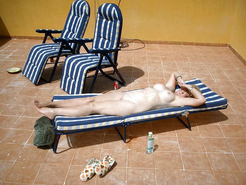 11P Carol's Sunbathing