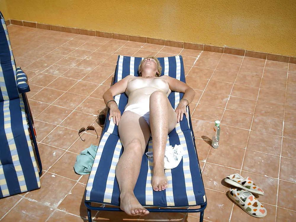 11P Carol's Sunbathing