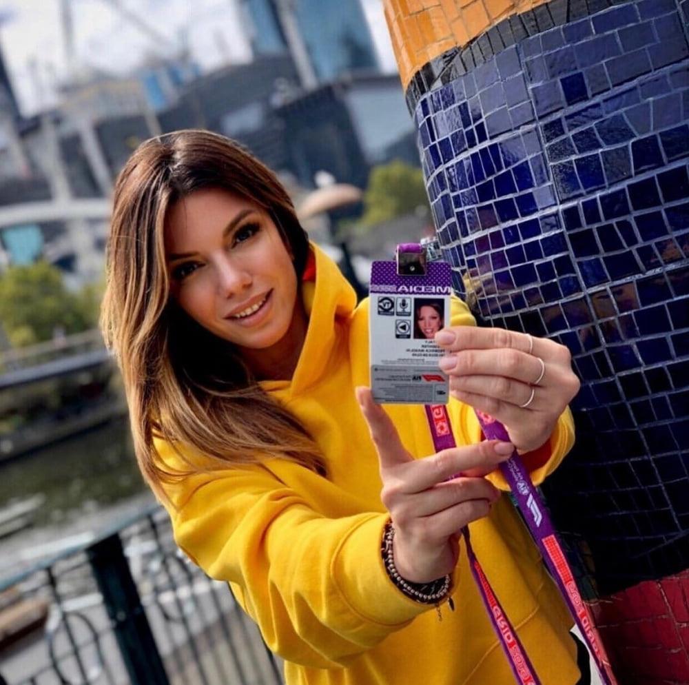 21P Federica Masolin sexy italian journalist