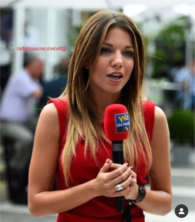 21P Federica Masolin sexy italian journalist
