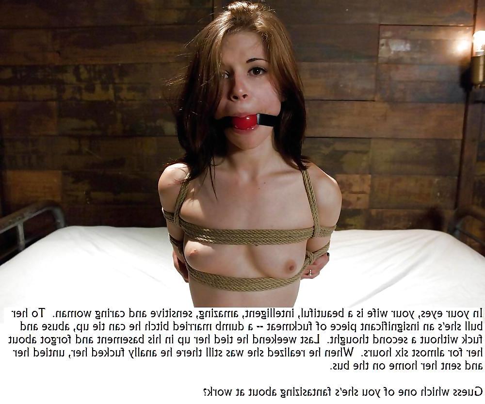 6P Original Cuckold Captions - Slave Wife Edition
