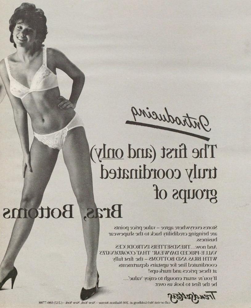 25P Vintage lingerie catalogues, mainly 80's