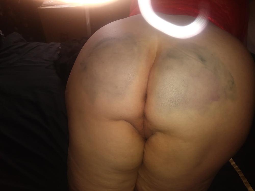 5P Mum's Beaten BBW ASS