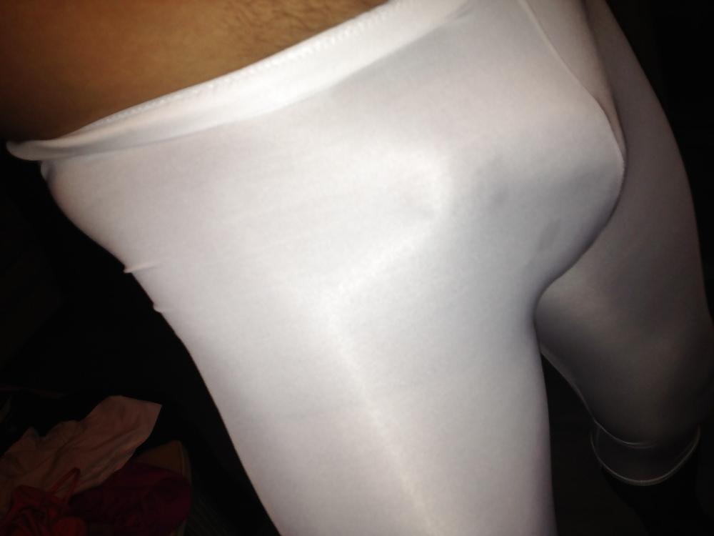10P Me so horny in legging & pantyhose