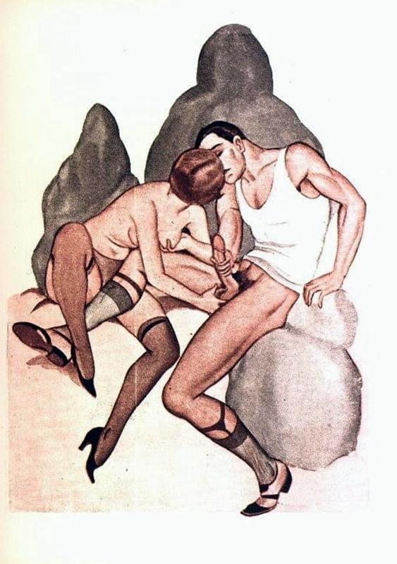 25P vintage drawings ngn13