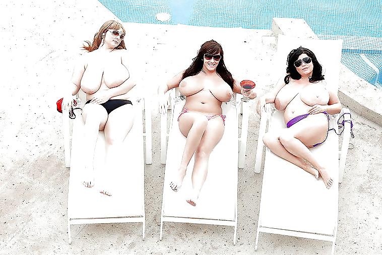 25P Wonderful saggy tits - Together!