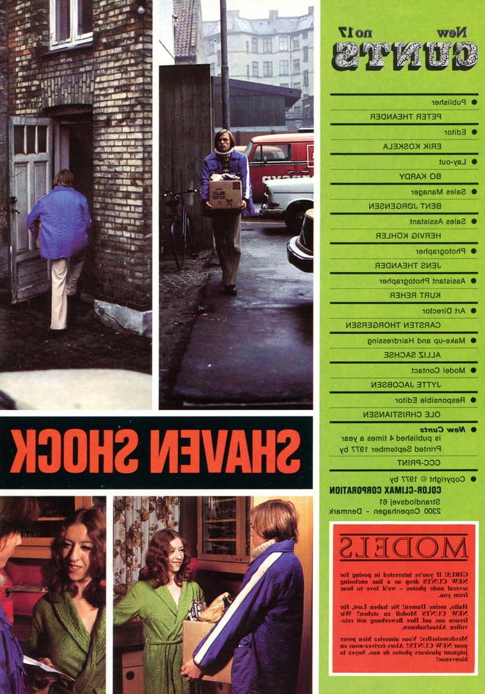 25P New Cunts 17 - Vintage Retro Porno Magazine