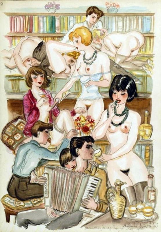25P vintage drawings ngn7