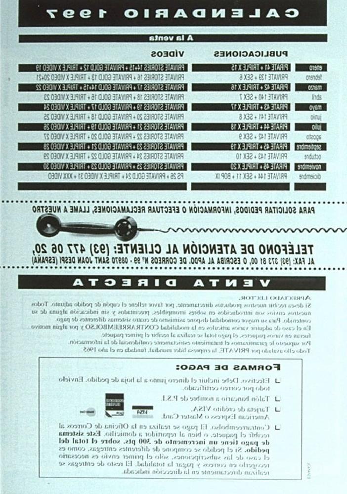 25P Vintage Retro Porno - Private Magazine - 140