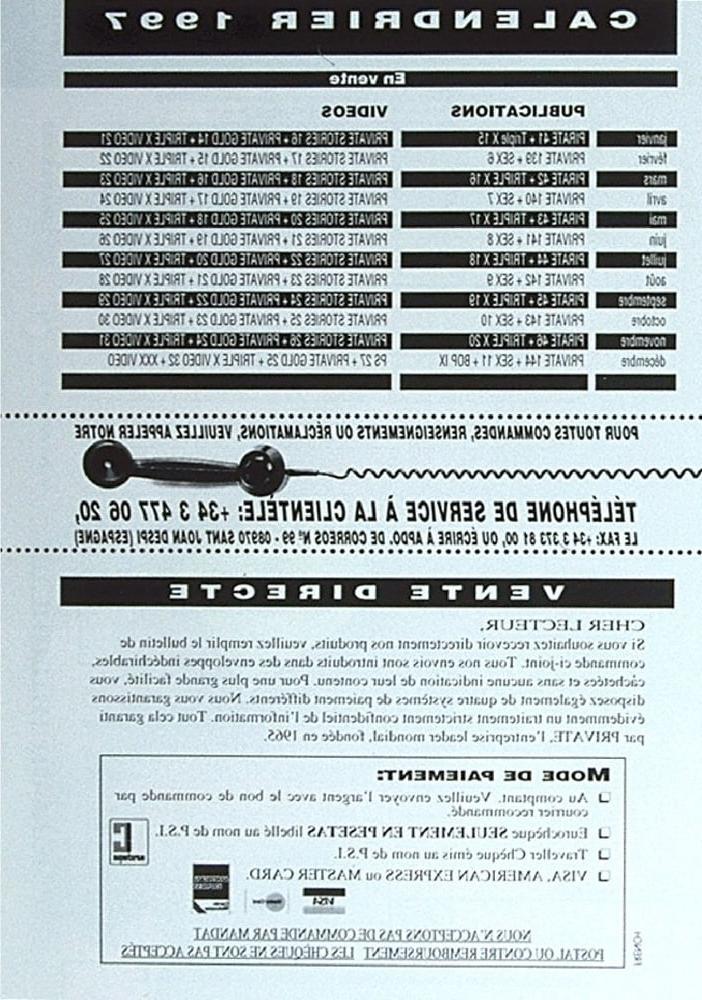 25P Vintage Retro Porno - Private Magazine - 139