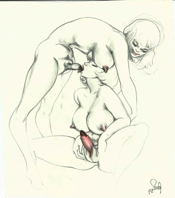 25P vintage drawings ngn12