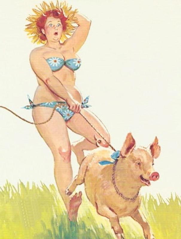 25P VINTAGE PLUMPER HILDA