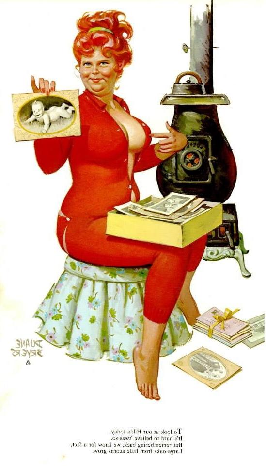 25P VINTAGE PLUMPER HILDA