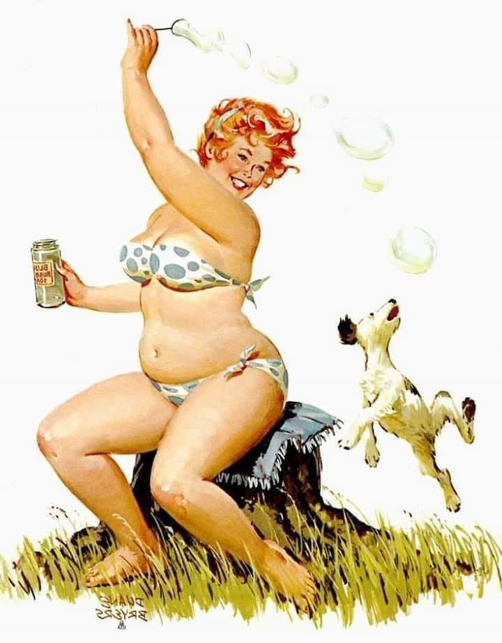 25P VINTAGE PLUMPER HILDA