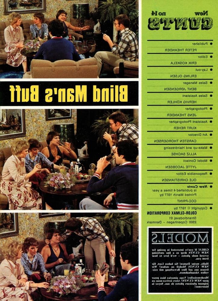 25P New Cunts 14 - Vintage Retro Porno Magazine