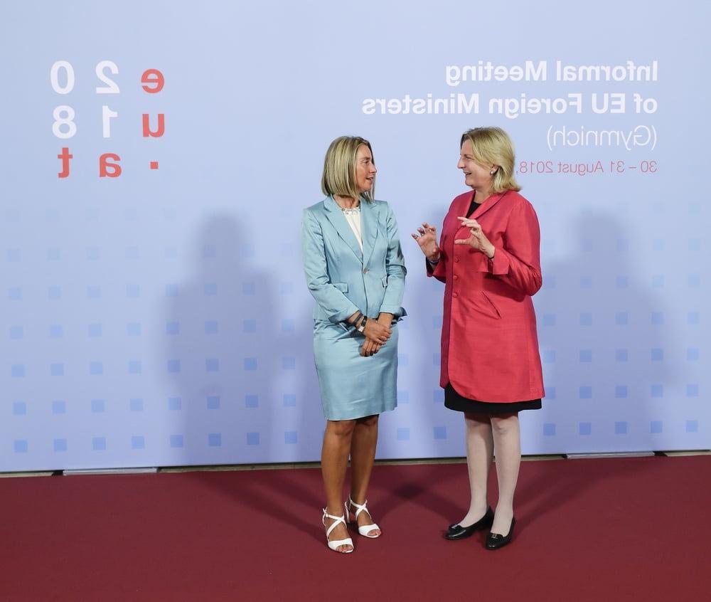 25P Italian Politician Federica Mogherini