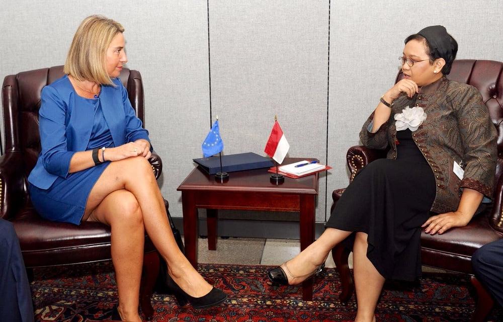 25P Italian Politician Federica Mogherini