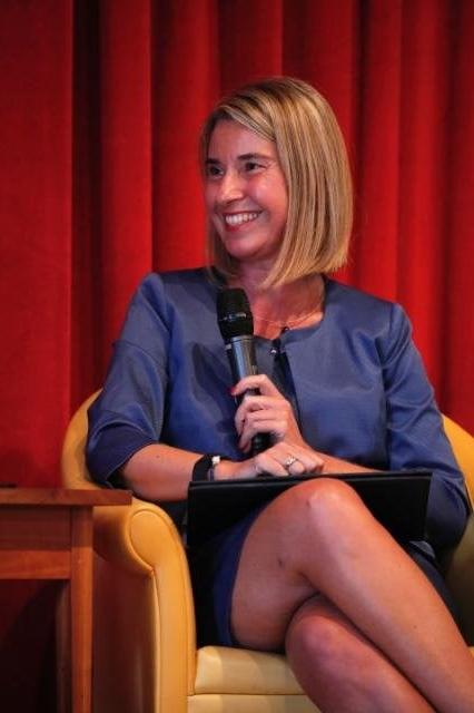 25P Italian Politician Federica Mogherini