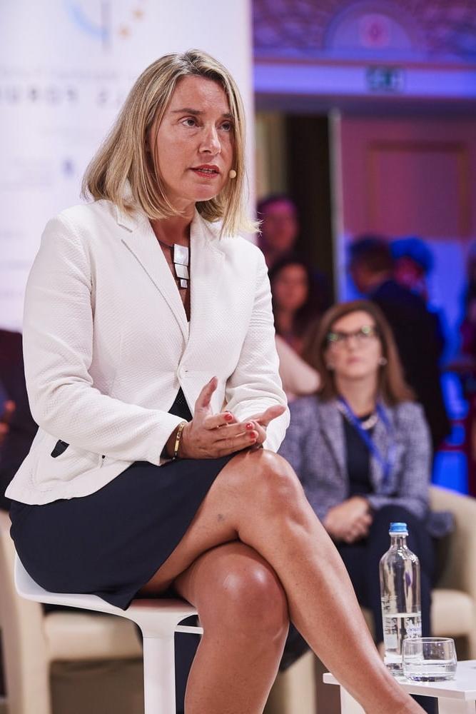 25P Italian Politician Federica Mogherini
