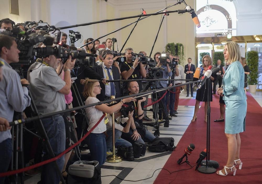 25P Italian Politician Federica Mogherini