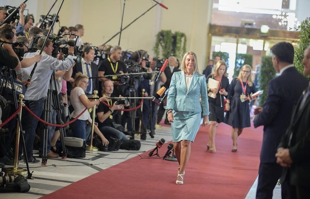 25P Italian Politician Federica Mogherini
