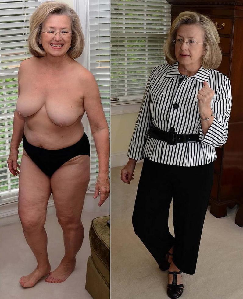 22P Angezogene, unbekleidete BBWs 8