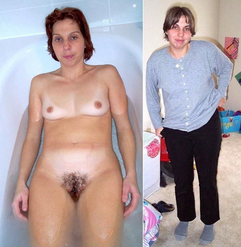 22P Angezogene, unbekleidete BBWs 8