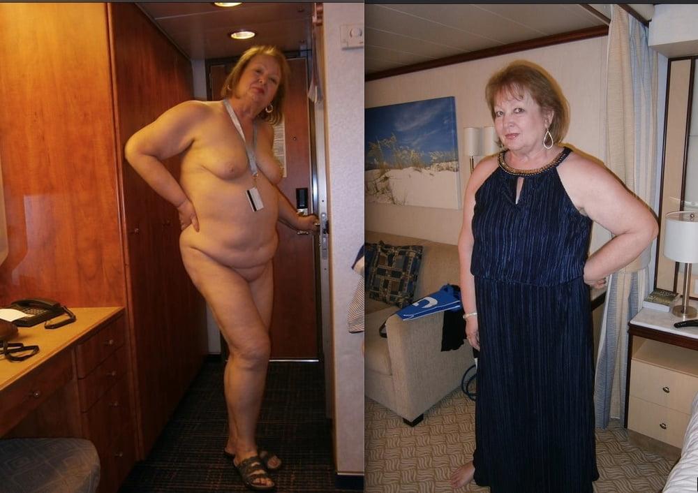 22P Angezogene, unbekleidete BBWs 8