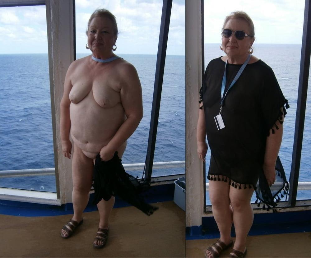 22P Angezogene, unbekleidete BBWs 8