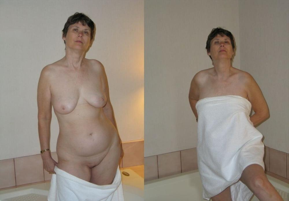 22P Angezogene, unbekleidete BBWs 8