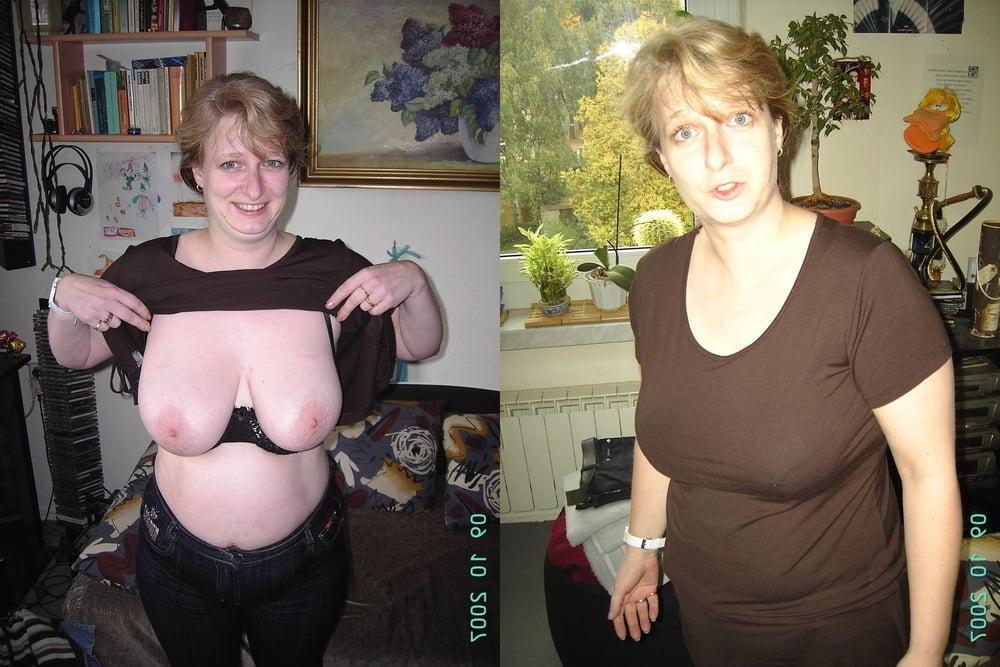 22P Angezogene, unbekleidete BBWs 8