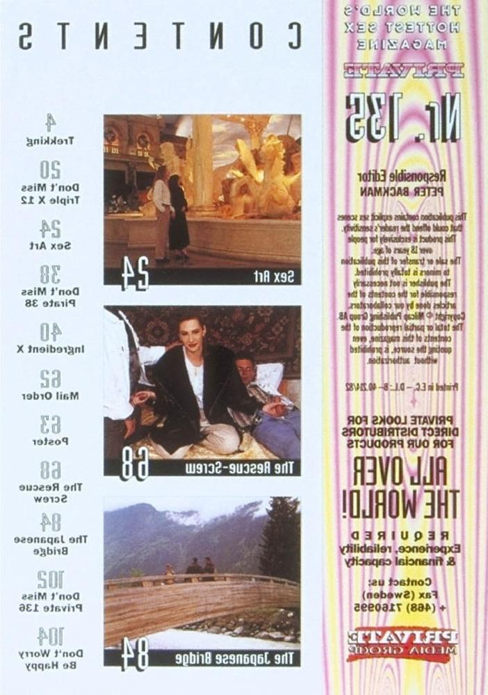 25P Vintage Retro Porno - Private Magazine - 135