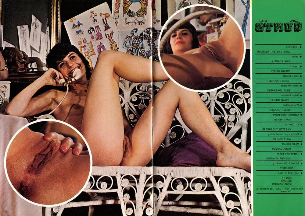 25P New Cunts 01 - Vintage Retro Porno Magazine