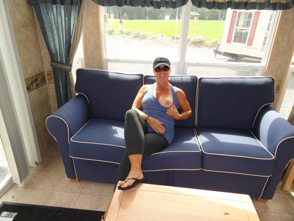 25P Exhibitionist Blond Milf