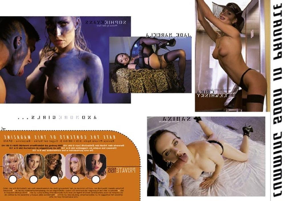 25P Vintage Retro Porno - Private Magazine - 166
