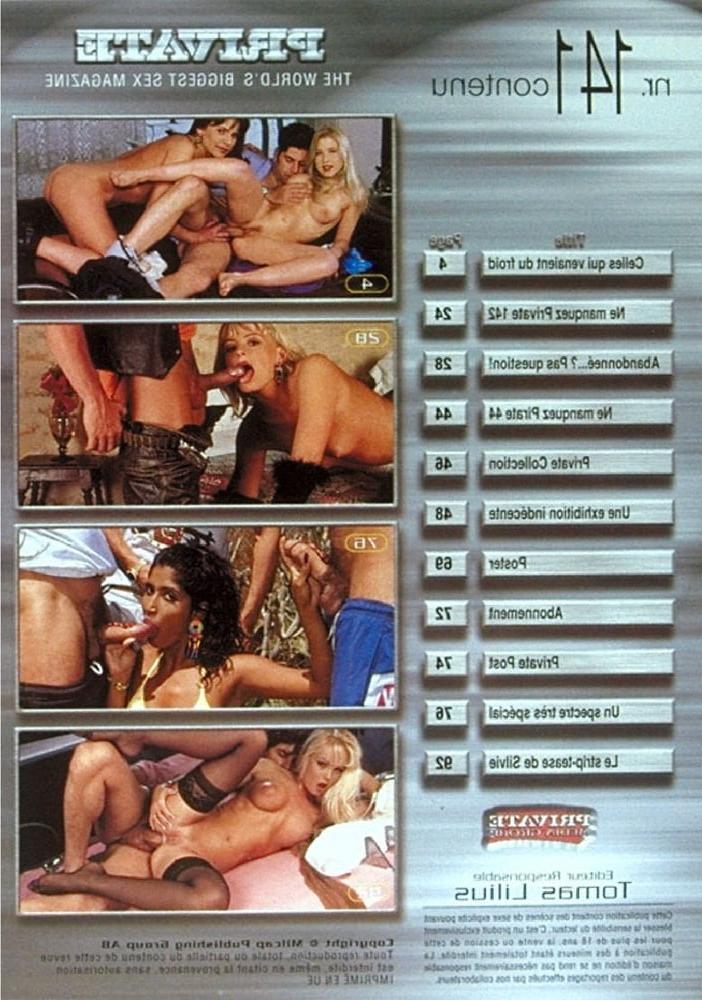 25P Vintage Retro Porno - Private Magazine - 141