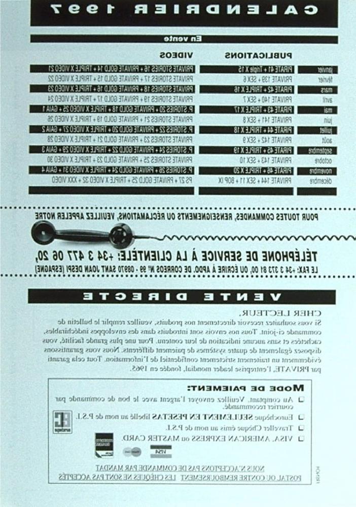 25P Vintage Retro Porno - Private Magazine - 141