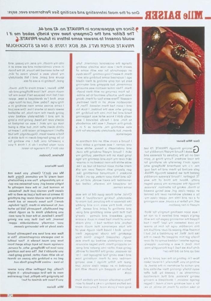 25P Vintage Retro Porno - Private Magazine - 084