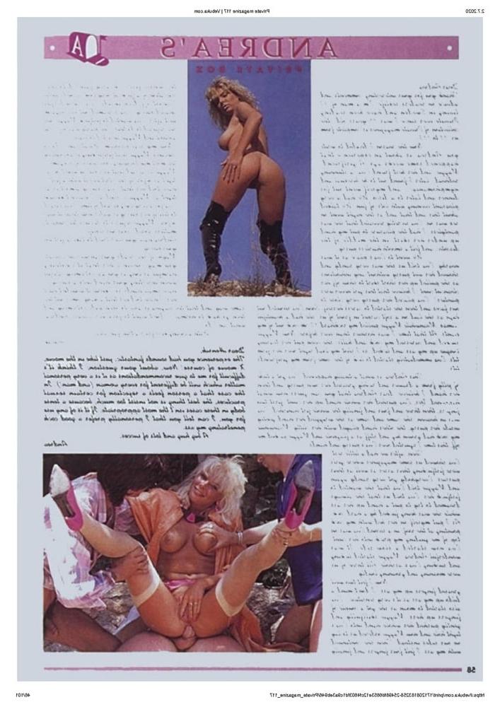 25P Vintage Retro Porno - Private Magazine - 117