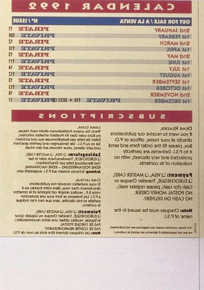 25P Vintage Retro Porno - Private Magazine - 113
