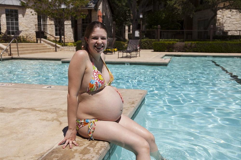 15P Beach &amp; Pregnant 6