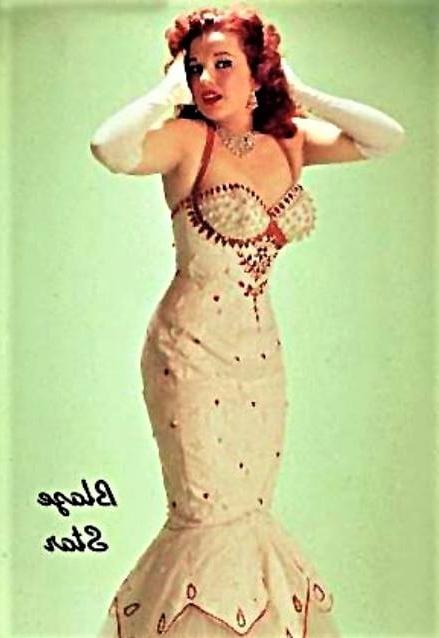 11P Blaze Starr, vintage burlesque dancer
