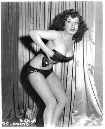 11P Blaze Starr, vintage burlesque dancer