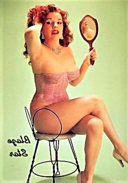 11P Blaze Starr, vintage burlesque dancer