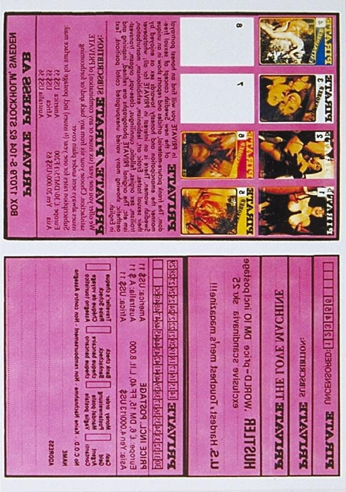 25P Vintage Retro Porno - Private Magazine - 050