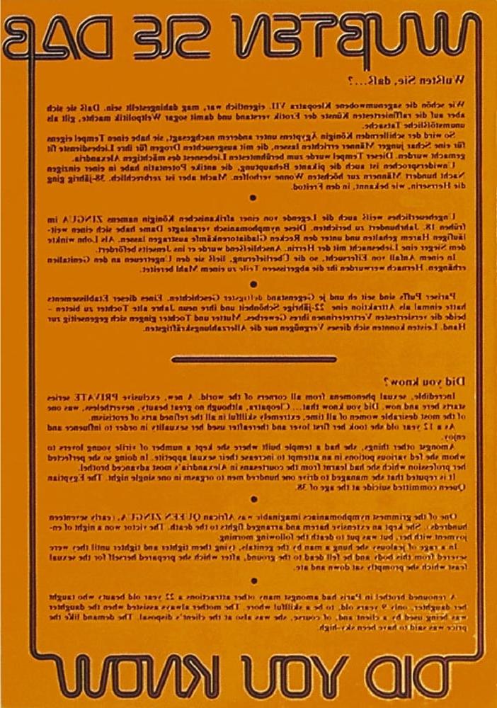 25P Vintage Retro Porno - Private Magazine - 050