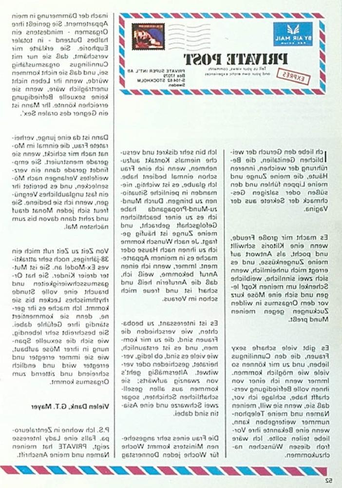 25P Vintage Retro Porno - Private Magazine - 087