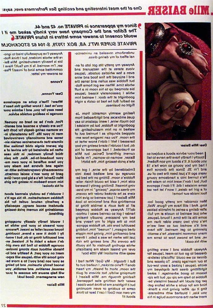 25P Vintage Retro Porno - Private Magazine - 079