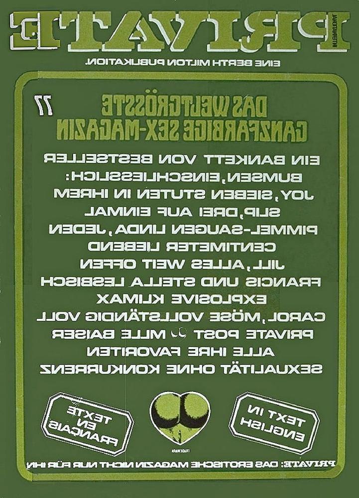25P Vintage Retro Porno - Private Magazine - 077
